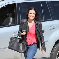 Kyle Richards arriving at Barneys New York in Beverly Hills